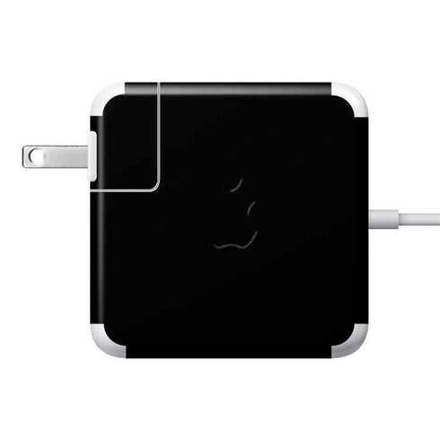 Midnight Solid 85W Power Adapter (15 and 17 inch MacBook Pro Charger) Skin