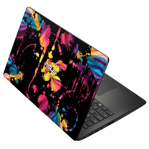 Chromatic Splatter Black Asus X502CA 15.6 Skin