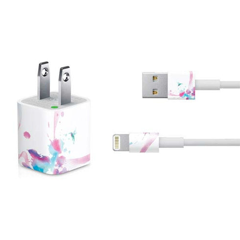 Violet Harmony (Hummingbird) iPhone Charger (5W USB) Skin