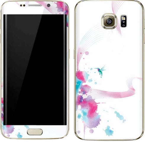 Violet Harmony (Hummingbird) Galaxy S7 Edge Skin