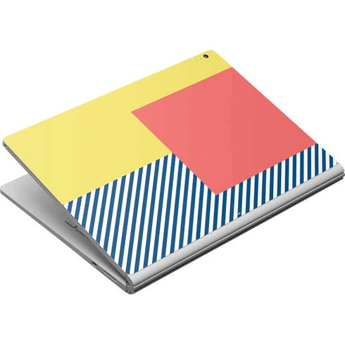 Color Blocks Surface Book Skin