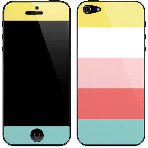 Spring Stripes iPhone 5/5s/5SE Skin
