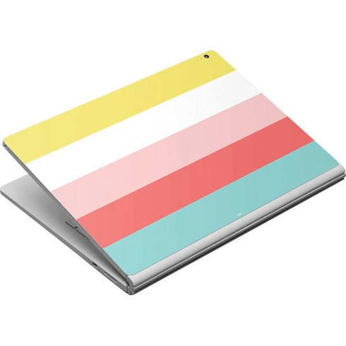 Spring Stripes Surface Book Skin