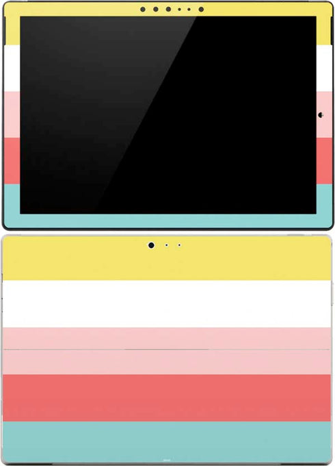 Spring Stripes Surface Pro 4 Skin