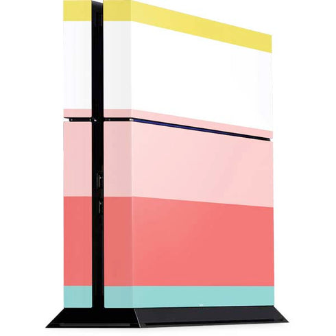 Spring Stripes PS4 Console Skin