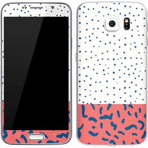 Polka Dot Split Galaxy S7 Skin