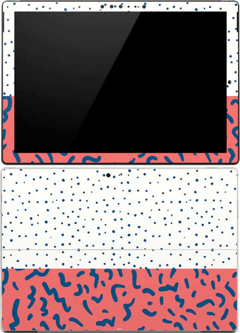 Polka Dot Split Surface Pro 4 Skin