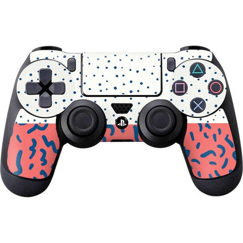 Polka Dot Split PS4 Controller Skin