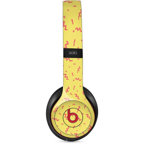 Yellow Spring Beats Solo 2 Wireless Skin