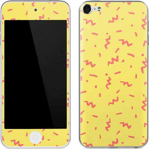 Yellow Spring Apple iPod Skin