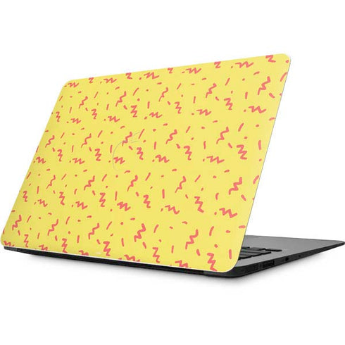 Yellow Spring Apple MacBook Skin