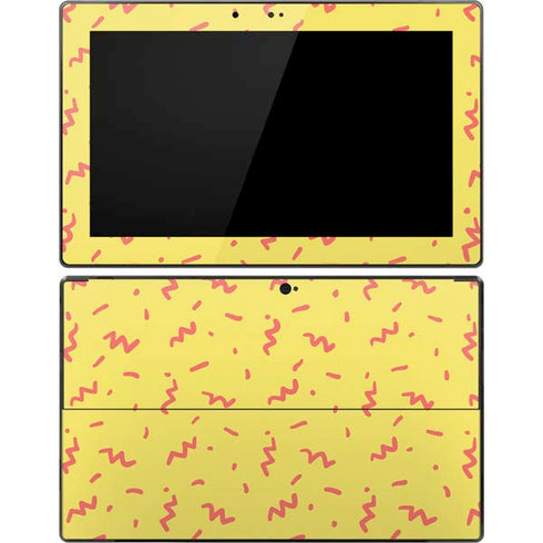 Yellow Spring Surface Pro Tablet Skin