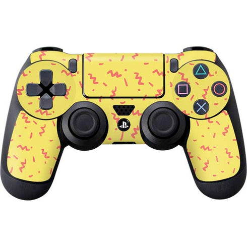 Yellow Spring PS4 Controller Skin