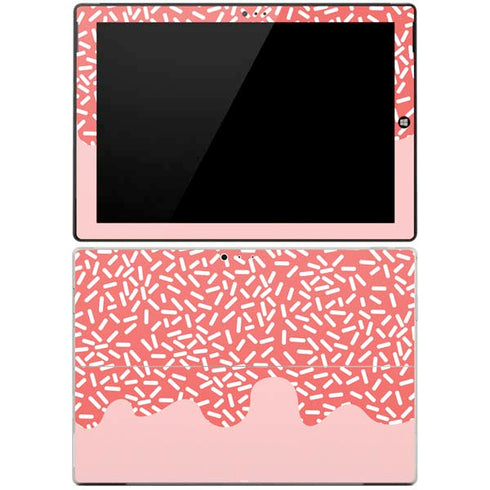 Coral Spring Sprinkles Surface Pro 3 Skin