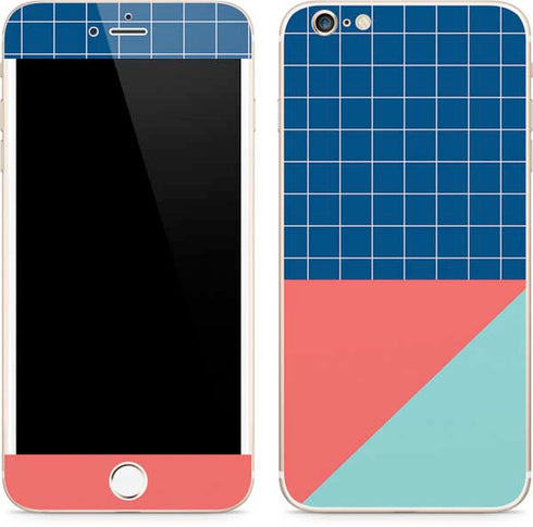 Checkered Split iPhone 6/6s Plus Skin