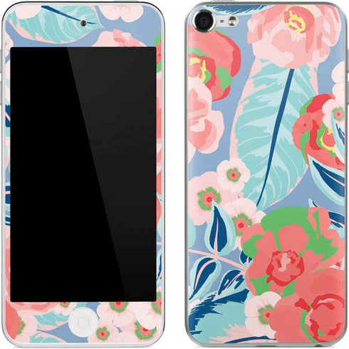 Pink Spring Flowers Apple iPod Skin