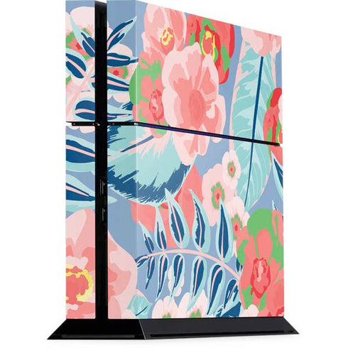 Pink Spring Flowers PS4 Console Skin