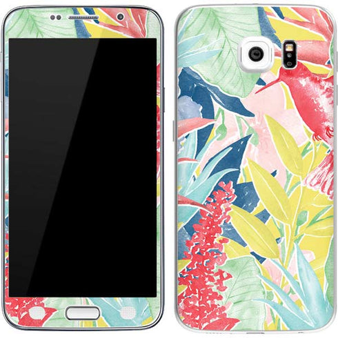 Spring Bird of Paradise Galaxy S7 Skin
