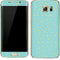 Teal and Yellow Polka Dots Galaxy S7 Edge Skin