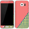 Coral Diagonal Split Galaxy S7 Skin