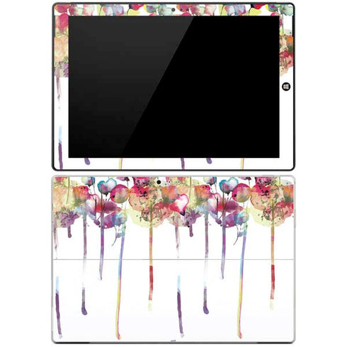 Painted Flowers Surface Pro 3 Skin