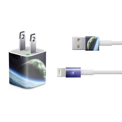 Bird-Shaped Nebula iPhone Charger (5W USB) Skin
