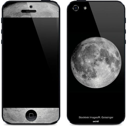 Full Moon Space iPhone 5/5s/5SE Skin
