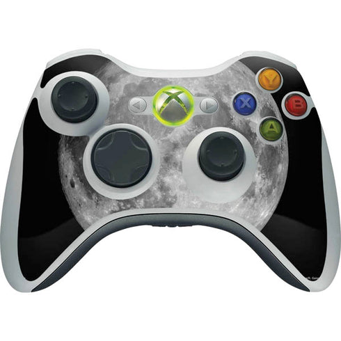 Full Moon Space Xbox 360 Wireless Controller Skin