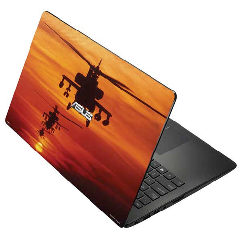 Four AH-64 Apache Helicopters Asus X502CA 15.6 Skin
