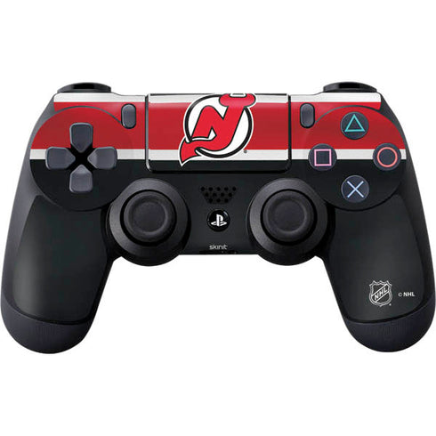 NHL New Jersey Devils Jersey PS4 Controller Skin