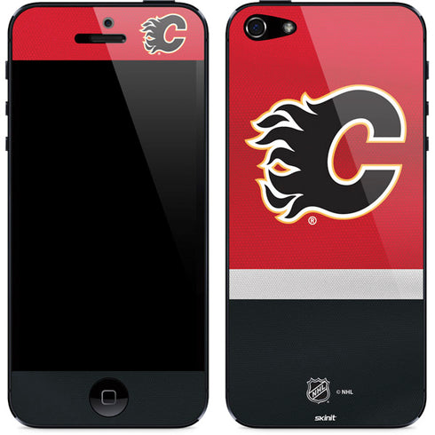 NHL Calgary Flames Jersey iPhone 5/5s/5SE Skin