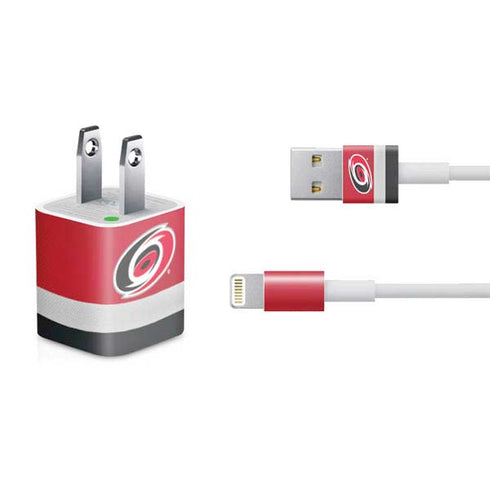 NHL Carolina Hurricanes Jersey iPhone Charger (5W USB) Skin