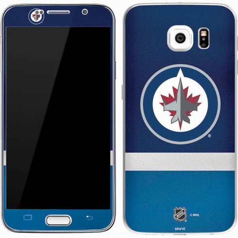 NHL Winnipeg Jets Alternate Jersey Galaxy S7 Skin