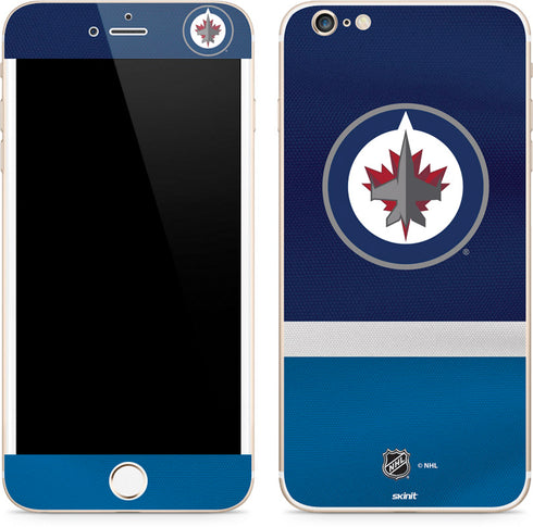 NHL Winnipeg Jets Alternate Jersey iPhone 6/6s Plus Skin