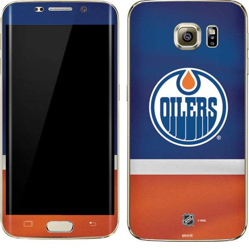 NHL Edmonton Oilers Jersey Galaxy S7 Edge Skin