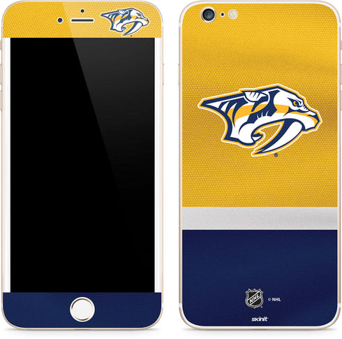 NHL Nashville Predators Alternate Jersey iPhone 6/6s Plus Skin