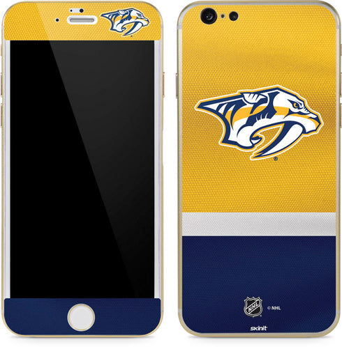 NHL Nashville Predators Alternate Jersey iPhone 6/6s Skin