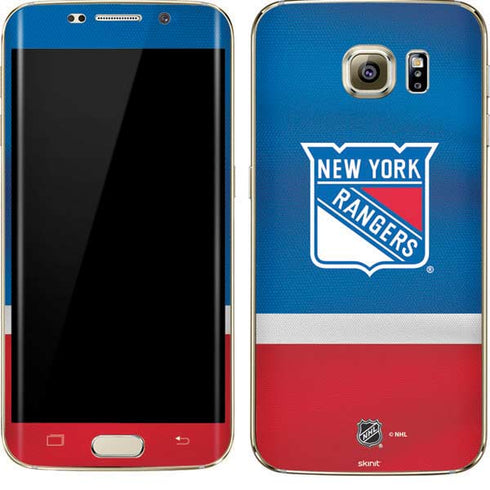 NHL New York Rangers Jersey Galaxy S7 Edge Skin