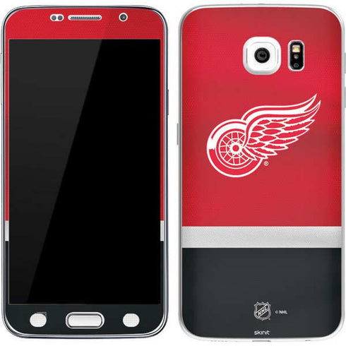 NHL Detroit Red Wings Jersey Galaxy S7 Skin