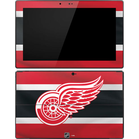 NHL Detroit Red Wings Jersey Surface Pro Tablet Skin