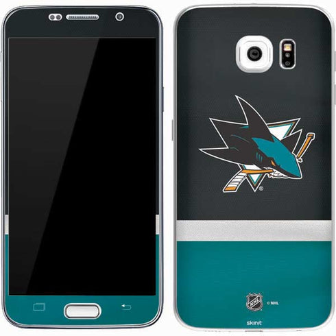 NHL San Jose Sharks Jersey Galaxy S7 Skin