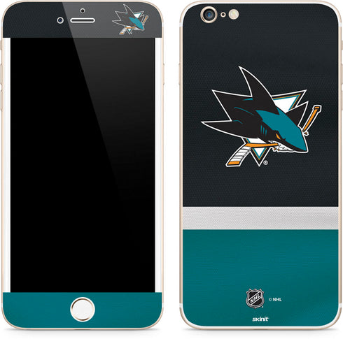 NHL San Jose Sharks Jersey iPhone 6/6s Plus Skin