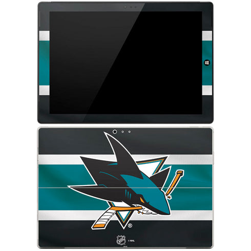 NHL San Jose Sharks Jersey Surface Pro 3 Skin