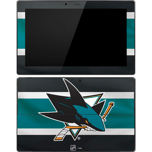 NHL San Jose Sharks Jersey Surface Pro Tablet Skin