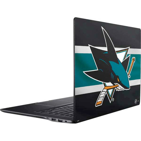 NHL San Jose Sharks Jersey Ativ Book 9 (15.6in 2014) Skin