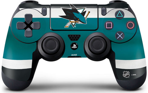 NHL San Jose Sharks Jersey PS4 Controller Skin