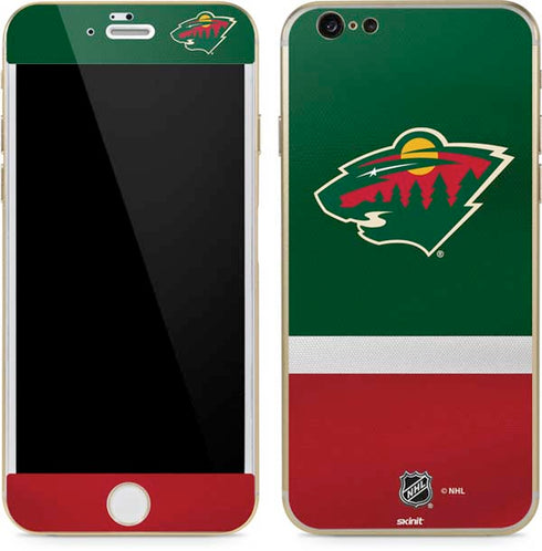 NHL Minnesota Wild Jersey iPhone 6/6s Skin