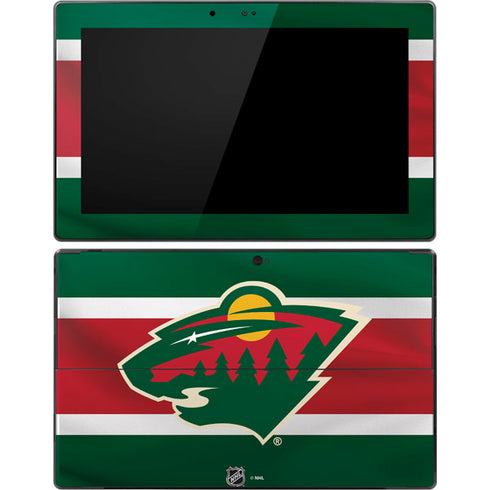 NHL Minnesota Wild Jersey Surface Pro Tablet Skin