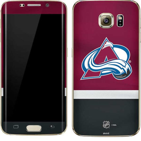 NHL Colorado Avalanche Jersey Galaxy S7 Edge Skin