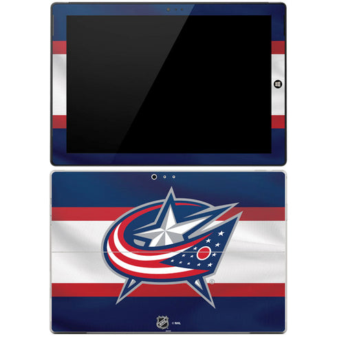 NHL Columbus Blue Jackets Alternate Jersey Surface Pro 3 Skin
